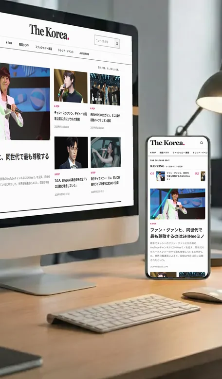 The Koreaの韓国エンタメニュースメディア制作実績